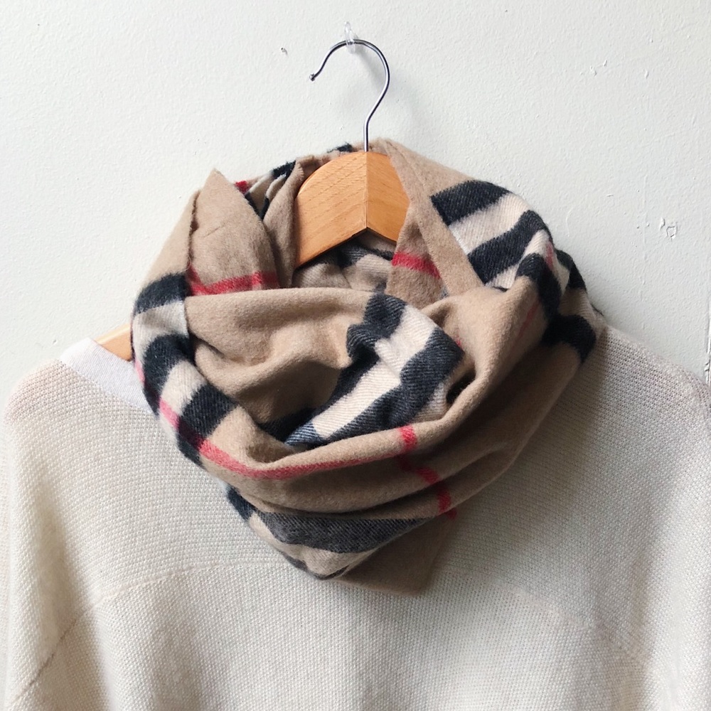 Burberry Classic Check Infinity Scarf